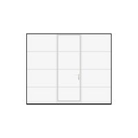 PG sectionnelle portil.G ANTONIN CTP Blanc 9016L + Somfy RTS H.200 x l.240 Main Image