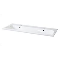 Plan vasque simple 120 cm résine INFINY - Lapeyre