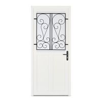 Porte d'entrée GUERANDE 2 PVC sur mesure-Lapeyre