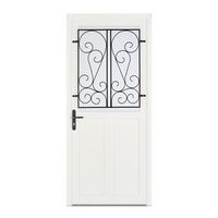 Porte d'entrée GUERANDE 2 PVC sur mesure-Lapeyre