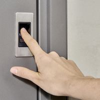 Porte d'entrée Annadea Aluminium sur-mesure -Lapeyre