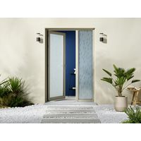 Porte d'entrée Adenora vitrage orgue sur-mesure -Lapeyre