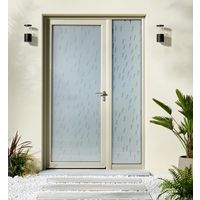 Porte d'entrée Adenora vitrage orgue sur-mesure -Lapeyre