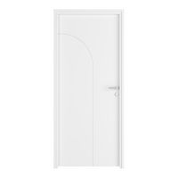 Bloc porte fin de chantier thermique blanc laqué ARCHE***|Lapeyre