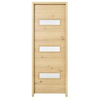 BP bâti fin de chantier NAIADE VITREE *** Chêne plaqué - 70/102 - H.204 x l.83 G Main Image