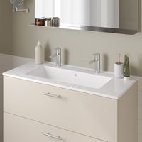 Plan vasque simple L.101 cm résine FORMEO | Lapeyre