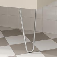 Lot de 2 pieds EPINGLE pour meuble sous vasque | Lapeyre