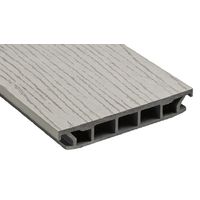 Lame terrasse composite coextrudee OPTIMA + gris anthracite l.16,1 x ep.26 L.300 Main Image