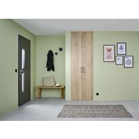 Porte de placard battant Rêve 2 mélaminé sur mesure  - Lapeyre