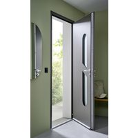 Porte d'entrée Angele Aluminium poignée Iris -Lapeyre