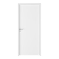 Bloc-porte fin de chantier thermique prêt-à-peindre ROMY 2 AGGLO | Lapeyre
