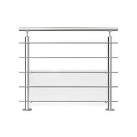 "Kit balustrade LYCIUM à plat en aluminium -Lapeyre"