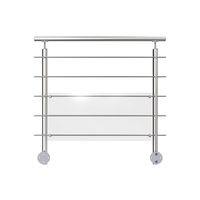 "Kit balustrade LYCIUM latéral en aluminium -Lapeyre"
