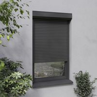 "Volet roulant recoupable Aluminium Boston radio - Lapeyre"