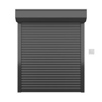 Volet roulant BOSTON recoupable gris en Alu moteur radio H. 140 X L. 150 cm Main Image