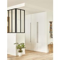 Porte de placard battant Tristan 1 vantail avec bâti - Lapeyre