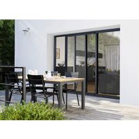 Baie coulissante Néva Aluminium sur mesure  - Fenêtres - Lapeyre
