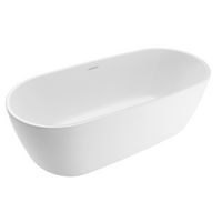 Baignoire îlot droite acryl SUBLIM