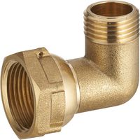 Coude d'alimentation MF G1/2 G3/4 pour collecteur lien 1 pièce Main Image