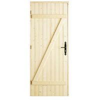 Porte de service Sapin N°28 - Portes