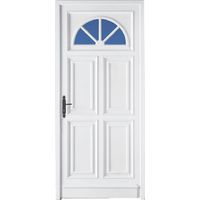Porte d'entrée Chenonceau PVC à barillet PVC 215 x 90 cm | Lapeyre