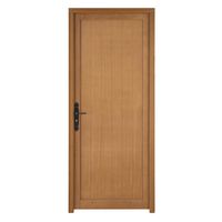 Porte de service bois exotique Noailles à barillet H.200 x l.80 droite Main Image