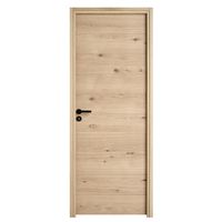 Bloc-porte NAIADE 2 chêne plaqué pose fin de chantier - Lapeyre