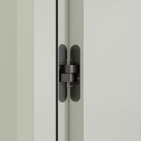 Bloc-porte acoustique huisserie 90 blanc laqué LINE| Lapeyre