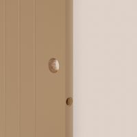 Porte coulissante LINE * prépeint - avec serrure | Lapeyre