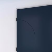 Bloc porte thermique huisserie 90 prêt-à-peindre ARCHE ALVEO|Lapeyre