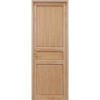 Bloc-porte en chêne plaqué 3 panneaux SPECIAL - Lapeyre