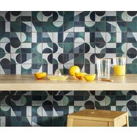 Carrelage mosaïque TRAVERTIN SEVENTIES 30 x 30 cm/ trame - Carrelage - Lapeyre