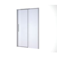 Porte de douche OPURE coulissante H.200 x l.120 dte chrome transparent Timeless Main Image