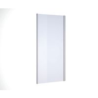 Paroi OPURE pour porte coulissante H.200 x l.80 chrome transparent Timeless Main Image