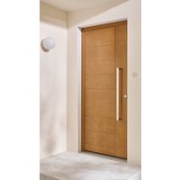Porte d'entrée ALCINELLE Chêne sur mesure-Lapeyre