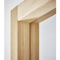 Bloc-porte chêne plaqué Quadral plein - Portes