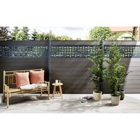 Pack décor Néo pour clôtures Elegante et Illusion - Extérieur