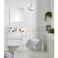 plan 81 cm + miroir + robinetterie NIKA | Lapeyre