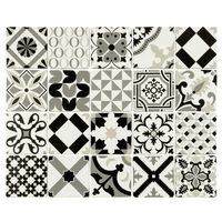 Carrelage décor mix FABLE 13.8 x 13.8 cm - Sols & murs