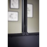 Porte coulissante verrière pour système en applique ou à galandage - Porte