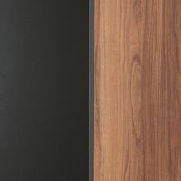 Porte de placard coulissante décor bois UNION | Lapeyre