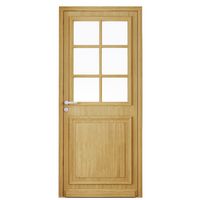 Porte d'entrée*** Chêne ANNE-PERRINE + barillet 40x45 - H.215 x l.90 droite Main Image