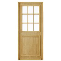 Porte d'entrée*** Chêne ANNE-PERRINE + barillet 40x45 - H.215 x l.90 droite Main Image