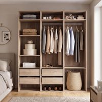 Dressing ouvert chêne Halifax L.240 cm Pléiade | Lapeyre