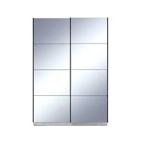Armoire 2 portes miroir L.120/160 cm Pléiade | Lapeyre