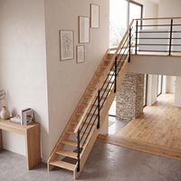 Escalier Aria Droit rampe Evan-.Lapeyre