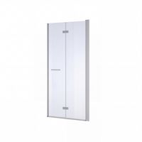Accès de face par porte pivotante version droite Opure - Salle de bains