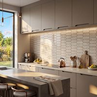 Mosaïque murale DARIO beige poli 26.5X27.08-Lapeyre