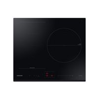 Table induction avec zone modulable noir 3 foyers Samsung NZ63B6056GK Main Image