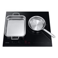 Table induction avec zone modulable noir 3 foyers Samsung NZ63B6056GK-Lapeyre